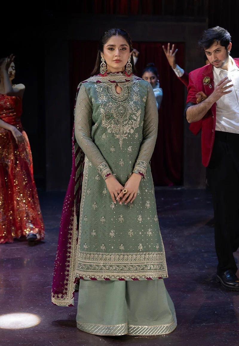 Asim.Jofa Chiffon Embroidered Unstitched Collection