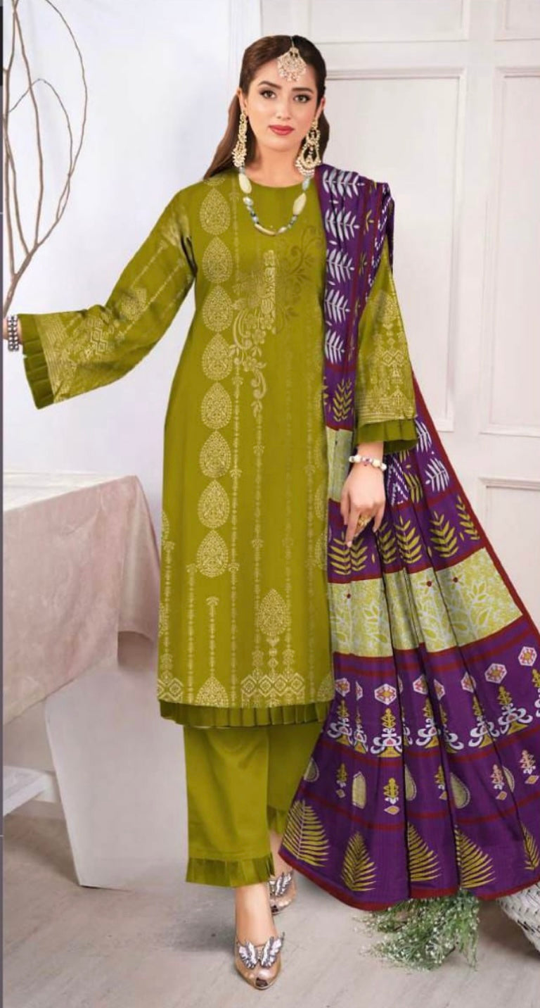 Limelight Unstitched Viscose 3-Piece Suit